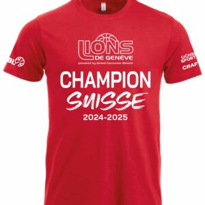T-shirt Champions 2025